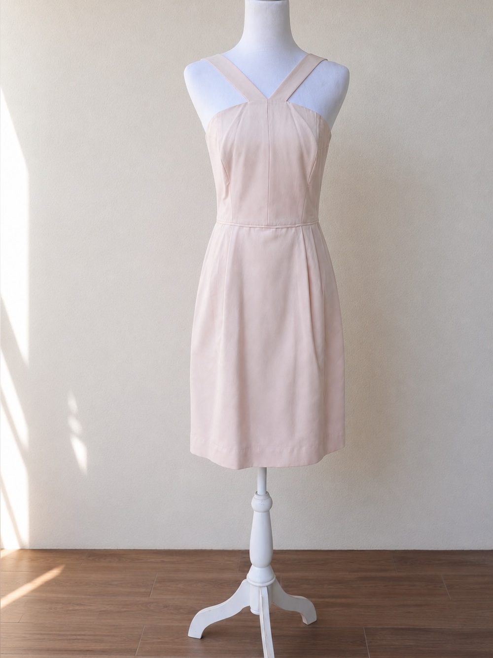 J.Crew Factory Lavender Dust Faille Dress NWT Size 6 (Wedding Guest)